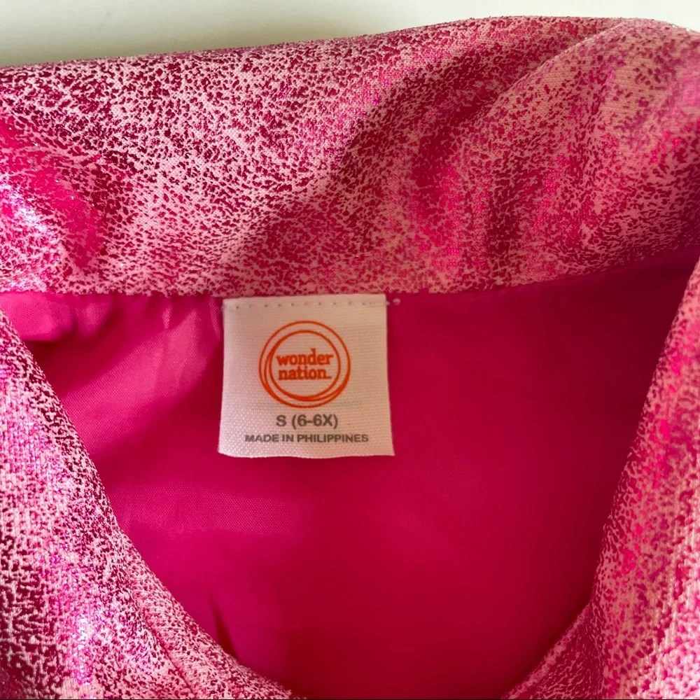 wonder nation pink ribbed